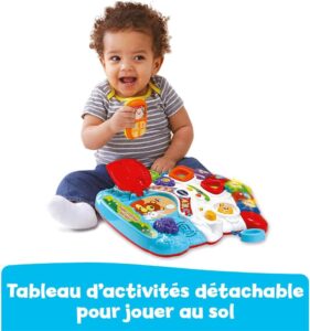 VTech - Super Trotteur Parlant Bébé Pliable Orange